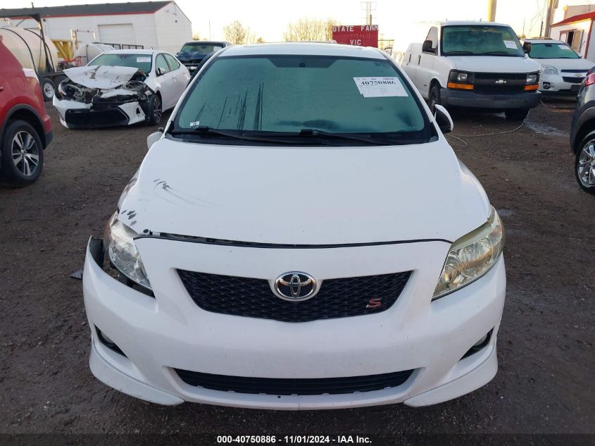 2009 Toyota Corolla S VIN: 2T1BU40E89C161456 Lot: 40750886