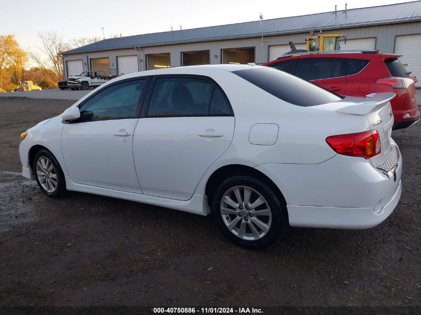 2009 Toyota Corolla S VIN: 2T1BU40E89C161456 Lot: 40750886