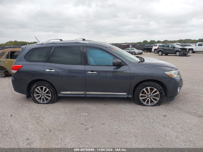 2013 Nissan Pathfinder Sl VIN: 5N1AR2MN8DC628531 Lot: 40750899