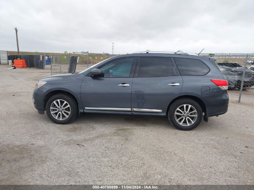 2013 Nissan Pathfinder Sl VIN: 5N1AR2MN8DC628531 Lot: 40750899