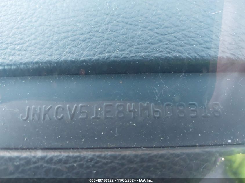 2004 Infiniti G35 VIN: JNKCV51E84M608318 Lot: 40750922