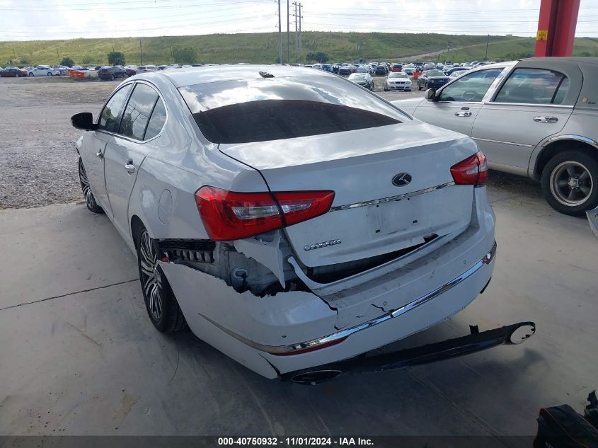 VIN KNALN4D75E5151159 2014 KIA Cadenza, Premium no.3