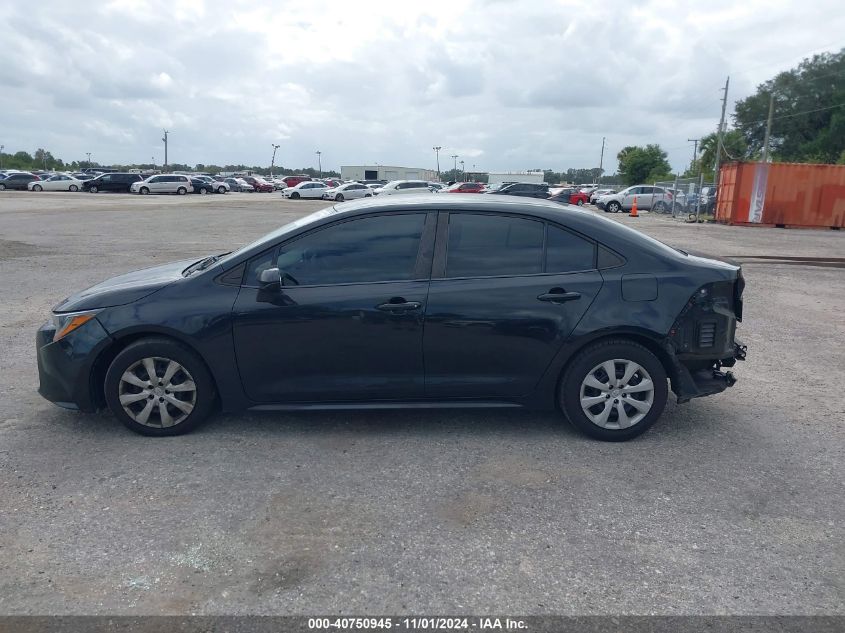 2020 Toyota Corolla Le VIN: 5YFEPRAE5LP075352 Lot: 40750945