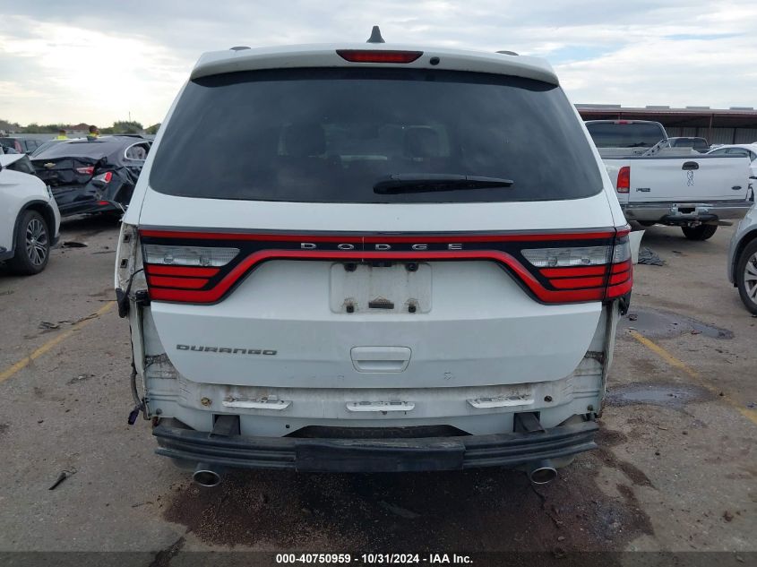 2015 Dodge Durango Sxt VIN: 1C4RDHAG8FC745351 Lot: 40750959