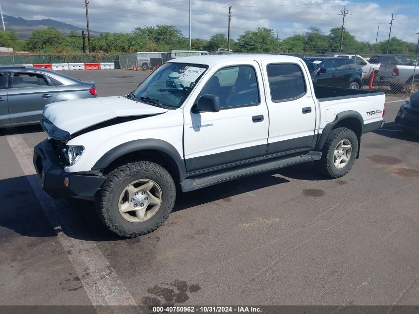 2002 Toyota Tacoma Prerunner V6 VIN: 5TEGN92N32Z064632 Lot: 40750962