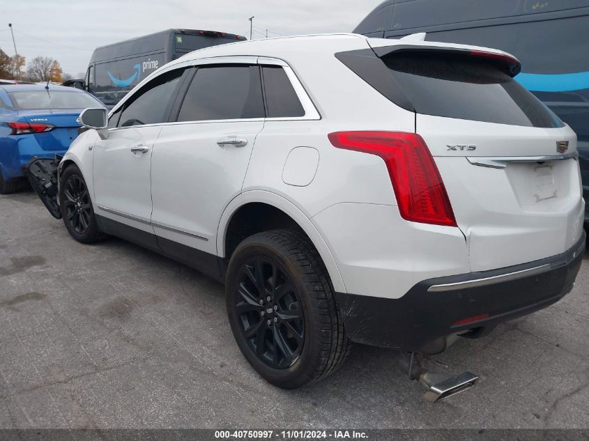 VIN 1GYKNCRS1KZ242126 2019 Cadillac XT5, Luxury no.3