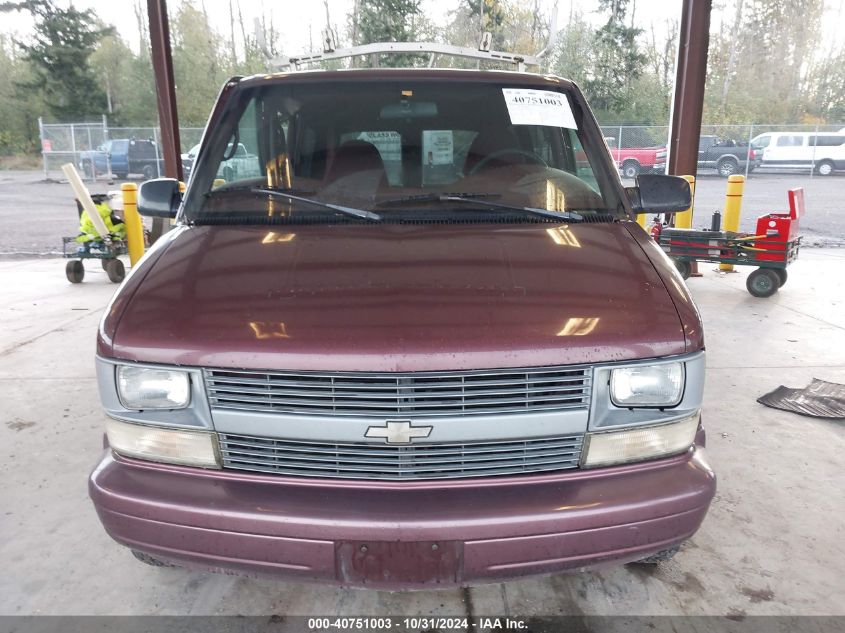 1997 Chevrolet Astro VIN: 1GNDM19W9VB138058 Lot: 40751003