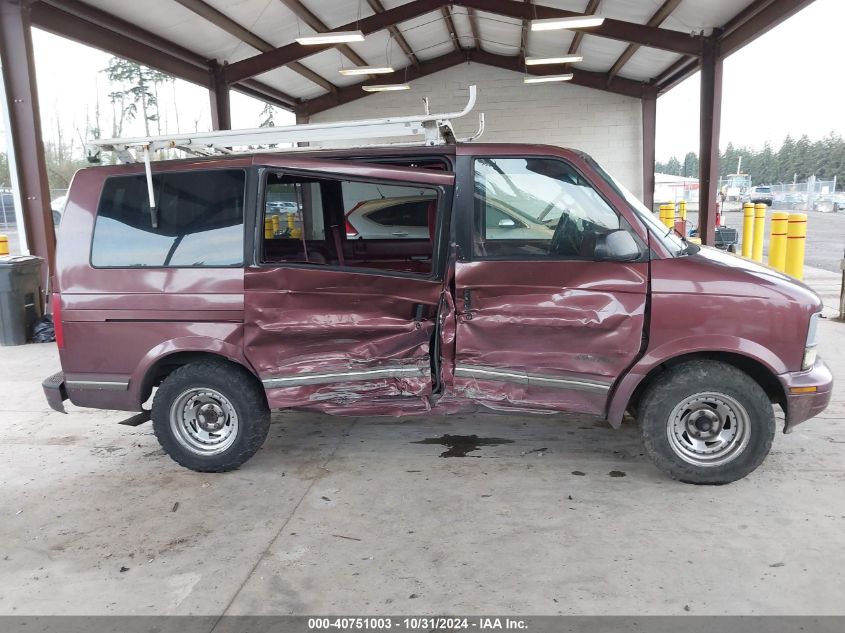 1997 Chevrolet Astro VIN: 1GNDM19W9VB138058 Lot: 40751003