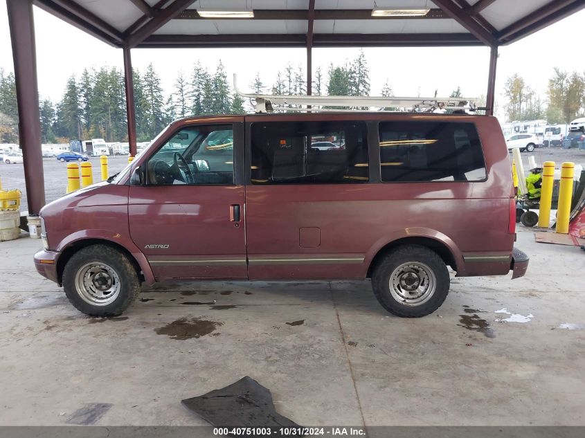 1997 Chevrolet Astro VIN: 1GNDM19W9VB138058 Lot: 40751003