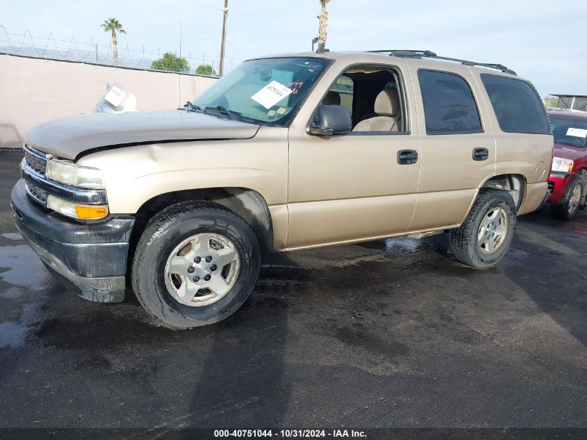 2006 Chevrolet Tahoe Ls VIN: 1GNEC13V96J120691 Lot: 40751044