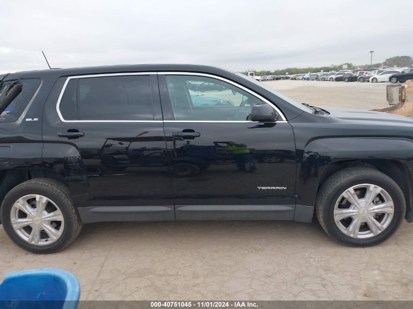 2017 GMC Terrain Sle-1 VIN: 2GKALMEK2H6105417 Lot: 40751045