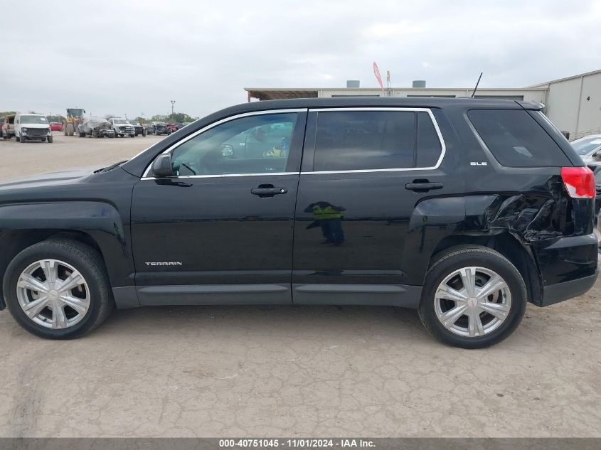 2017 GMC Terrain Sle-1 VIN: 2GKALMEK2H6105417 Lot: 40751045