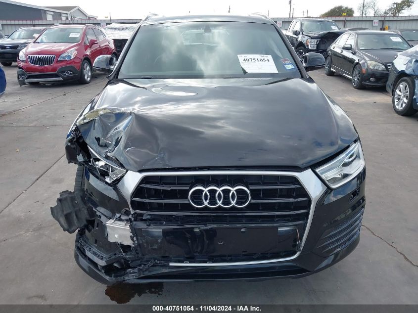 2018 Audi Q3 2.0T Premium/2.0T Sport Premium VIN: WA1BCCFS4JR009883 Lot: 40751054