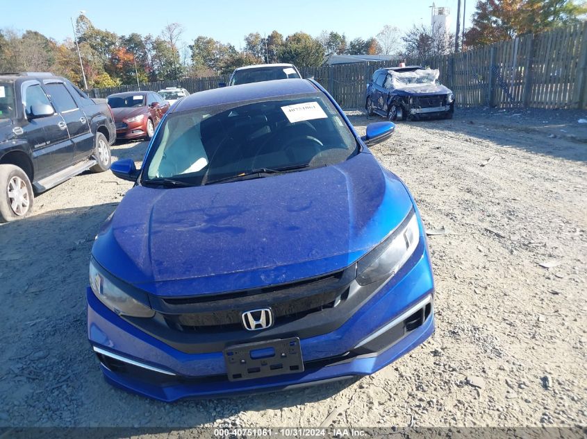 2019 Honda Civic Lx VIN: 2HGFC2F66KH547749 Lot: 40751061