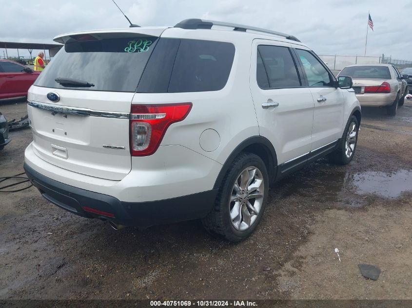 VIN 1FM5K7F82FGB71107 2015 Ford Explorer, Limited no.4