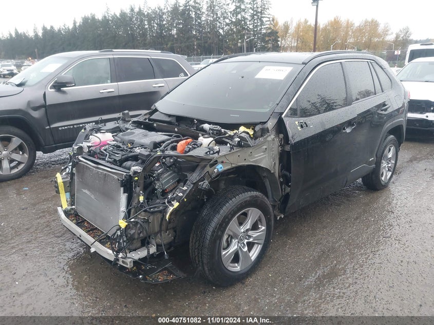 2022 TOYOTA RAV4 HYBRID LE - JTMLWRFVXND567321