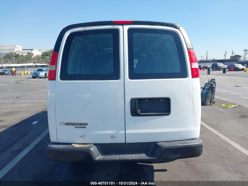 2016 Chevrolet Express 2500 Work Van VIN: 1GCWGBFG4G1282993 Lot: 40751101