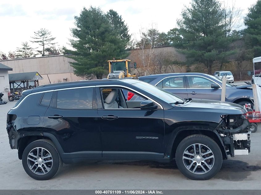 2018 Jeep Compass Latitude 4X4 VIN: 3C4NJDBB9JT115080 Lot: 40751109