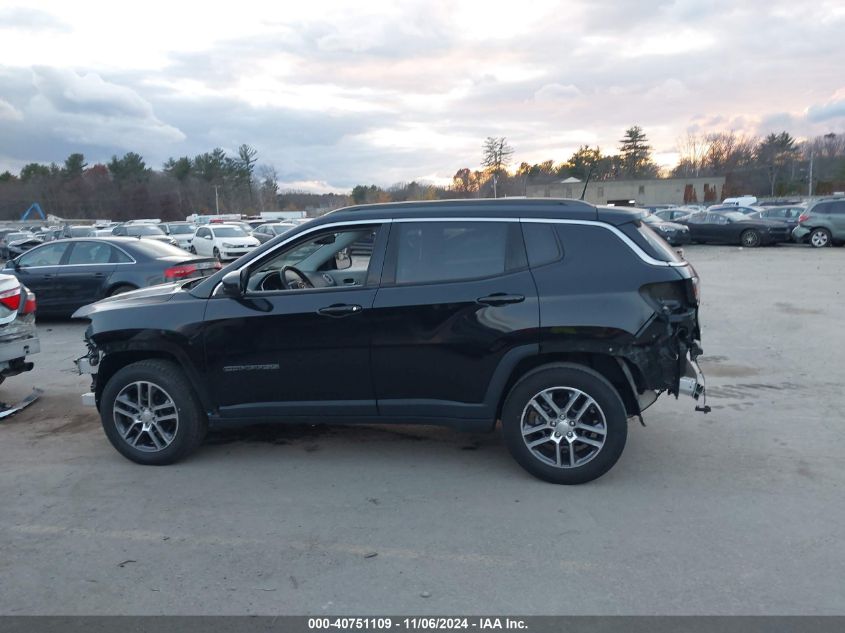 2018 Jeep Compass Latitude 4X4 VIN: 3C4NJDBB9JT115080 Lot: 40751109