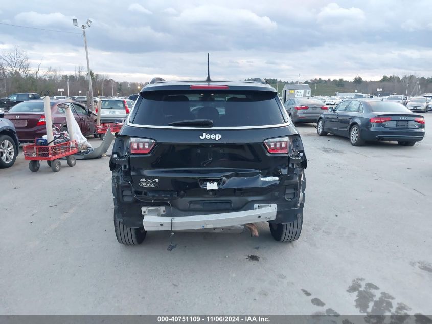 2018 Jeep Compass Latitude 4X4 VIN: 3C4NJDBB9JT115080 Lot: 40751109