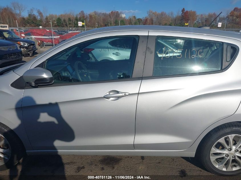 2020 Chevrolet Spark Fwd 1Lt Automatic VIN: KL8CD6SA5LC447915 Lot: 40751126