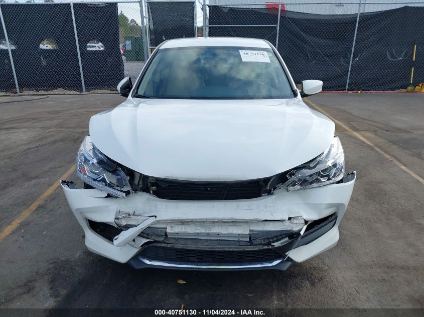 2016 Honda Accord Lx VIN: 1HGCR2F34GA014103 Lot: 40751130