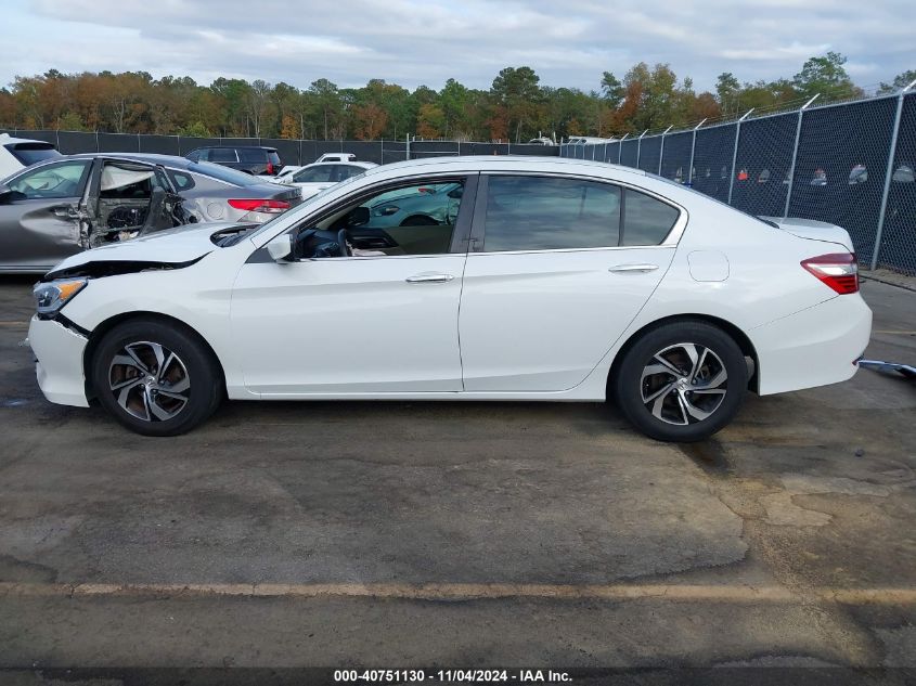 2016 Honda Accord Lx VIN: 1HGCR2F34GA014103 Lot: 40751130