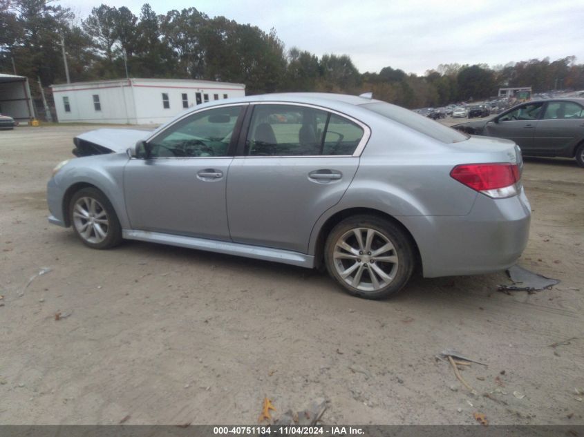 2013 Subaru Legacy 2.5I Limited VIN: 4S3BMBP6XD3002796 Lot: 40751134