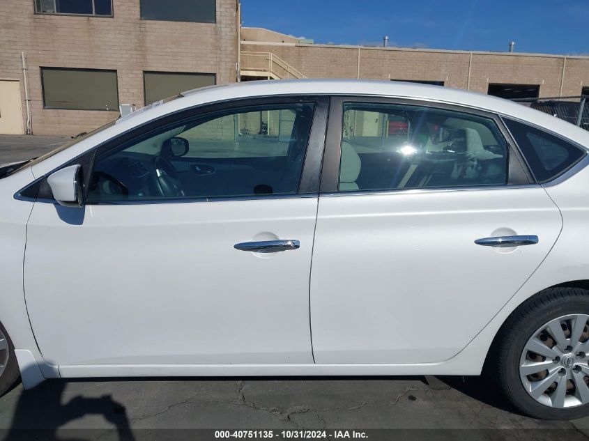 2015 Nissan Sentra Sv VIN: 3N1AB7AP8FL696138 Lot: 40751135