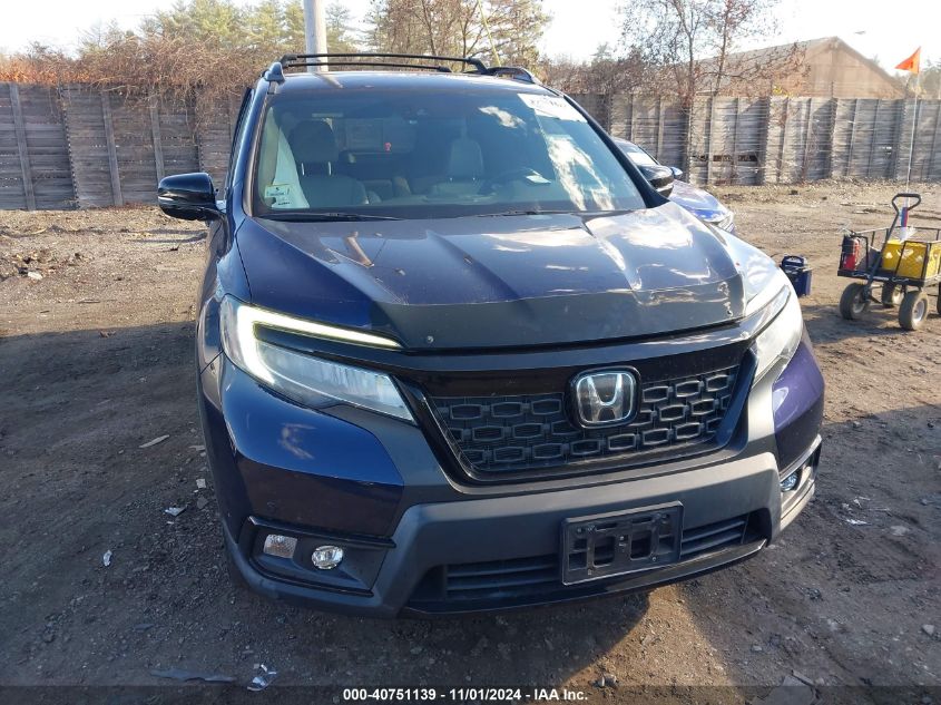 2019 Honda Passport Elite VIN: 5FNYF8H03KB000714 Lot: 40751139