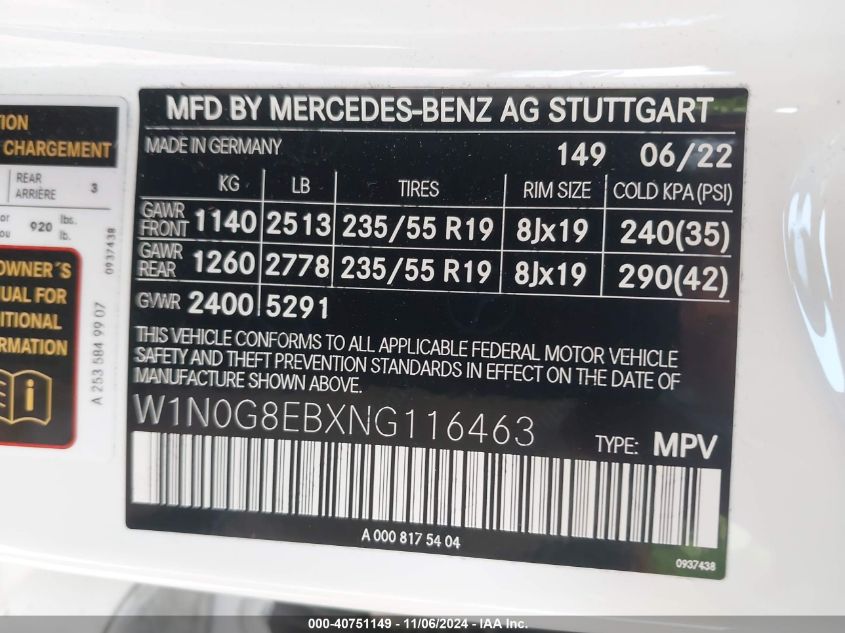 VIN W1N0G8EBXNG116463 2022 Mercedes-Benz GLC 300, 4... no.9