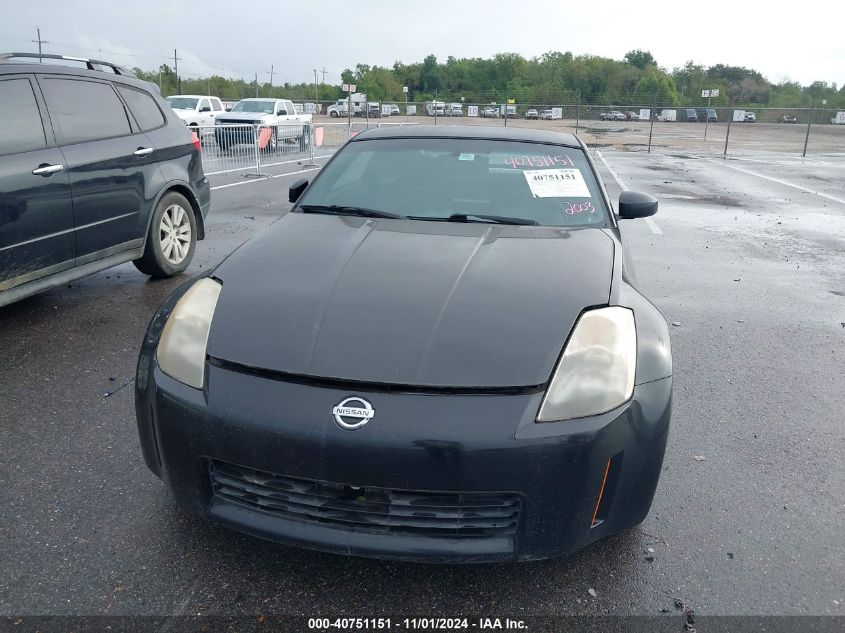 2003 Nissan 350Z Enthusiast VIN: JN1AZ34D33T120406 Lot: 40751151