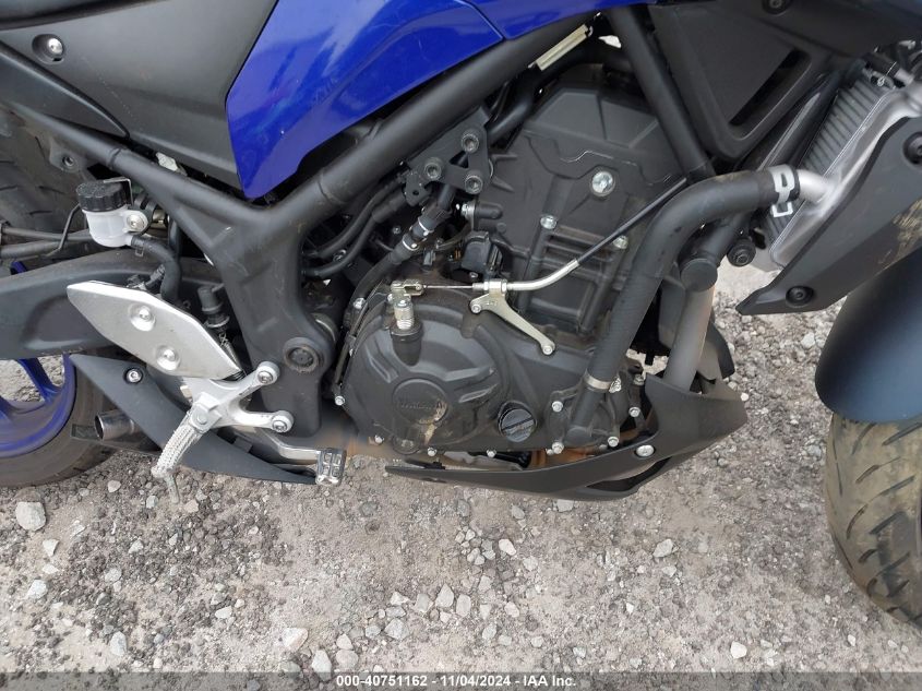 2023 Yamaha Mt-03 VIN: MH3RH20Y6PK011344 Lot: 40751162