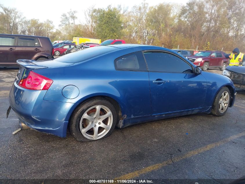 2006 Infiniti G35 VIN: JNKCV54E16M711854 Lot: 40751169