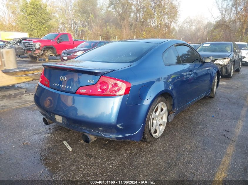 2006 Infiniti G35 VIN: JNKCV54E16M711854 Lot: 40751169