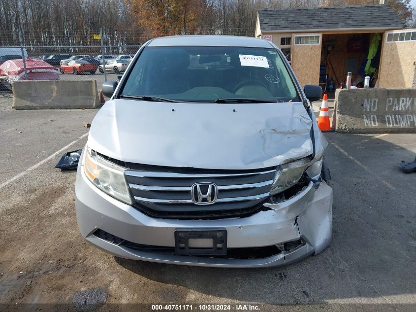 2011 Honda Odyssey Lx VIN: 5FNRL5H25BB043111 Lot: 40751171