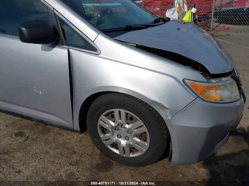 2011 Honda Odyssey Lx VIN: 5FNRL5H25BB043111 Lot: 40751171