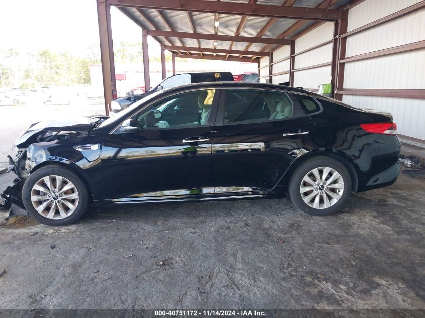 2016 Kia Optima Lx VIN: 5XXGT4L36GG015422 Lot: 40751172