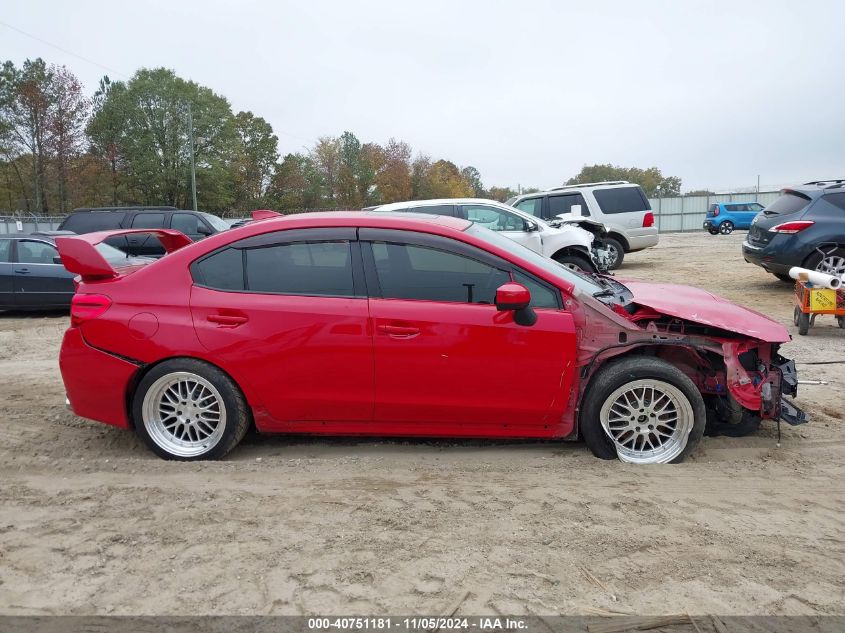 2016 Subaru Wrx Premium VIN: JF1VA1F64G9808061 Lot: 40751181