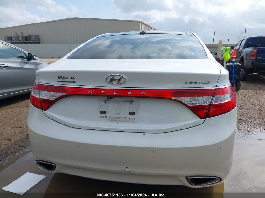 2014 HYUNDAI AZERA LIMITED KMHFH4JG0EA424930