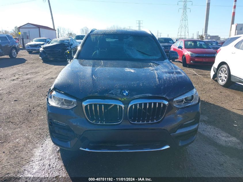 2019 BMW X3 xDrive30I VIN: 5UXTR9C57KLE17830 Lot: 40751192