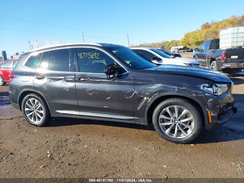 2019 BMW X3 xDrive30I VIN: 5UXTR9C57KLE17830 Lot: 40751192