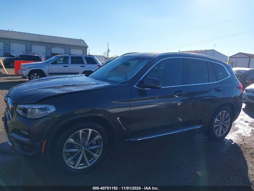 2019 BMW X3 xDrive30I VIN: 5UXTR9C57KLE17830 Lot: 40751192