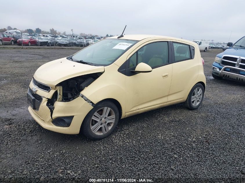 VIN KL8CD6S93EC428532 2014 CHEVROLET SPARK no.2