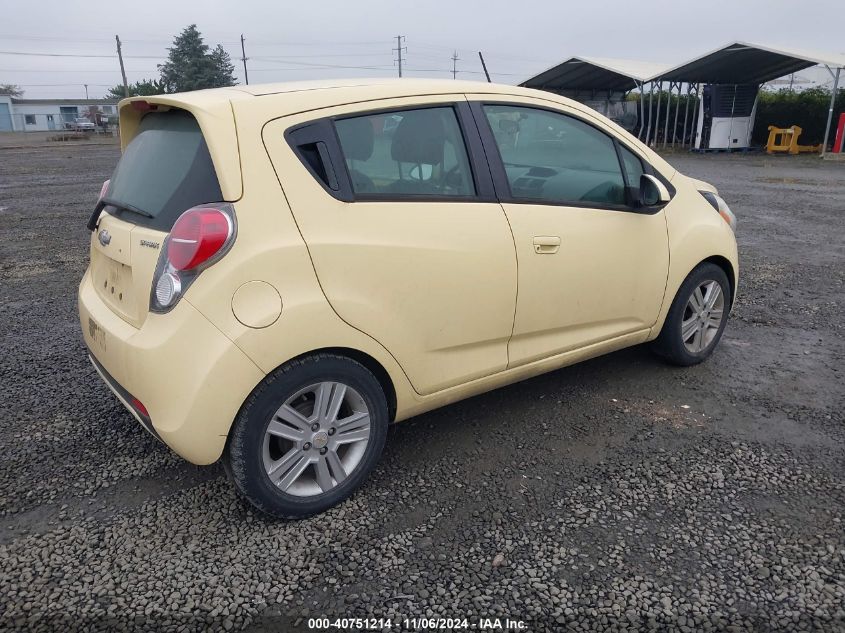 VIN KL8CD6S93EC428532 2014 CHEVROLET SPARK no.4