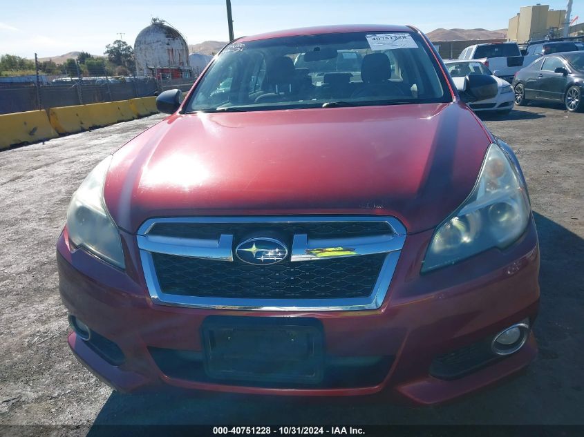 2014 Subaru Legacy 2.5I VIN: 4S3BMBA62E3023653 Lot: 40751228