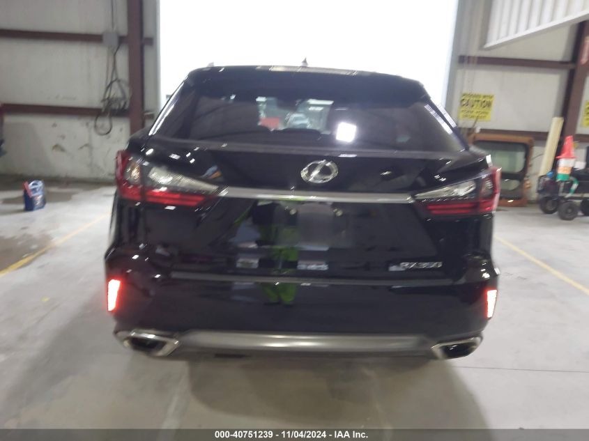 2017 Lexus Rx 350 VIN: 2T2ZZMCAXHC071406 Lot: 40751239