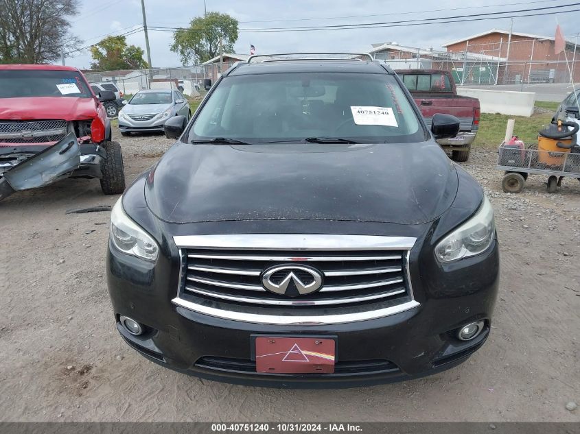 2013 Infiniti Jx35 VIN: 5N1AL0MM3DC334242 Lot: 40751240