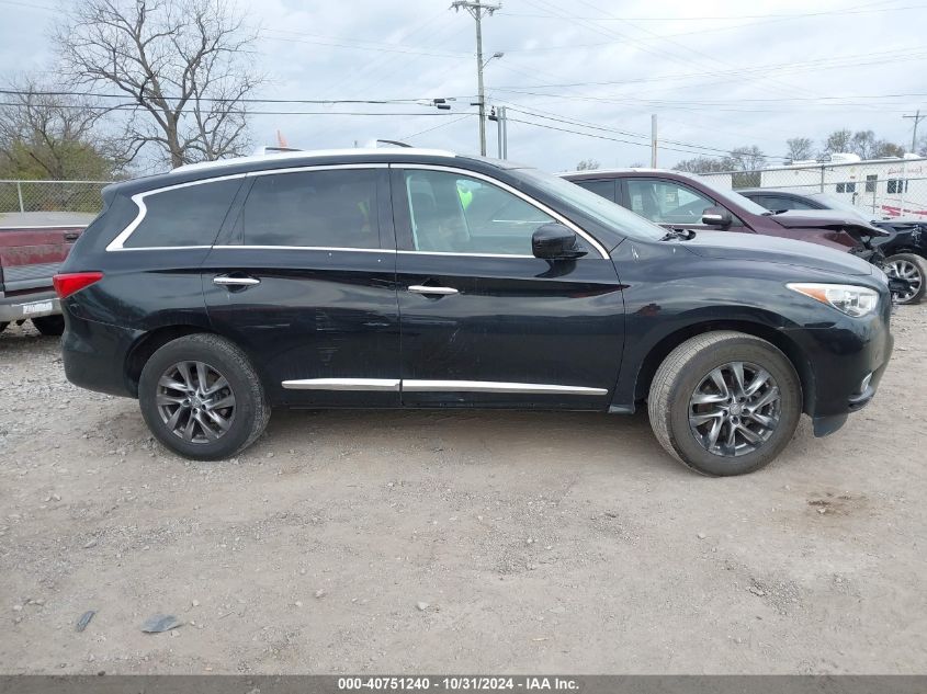 2013 Infiniti Jx35 VIN: 5N1AL0MM3DC334242 Lot: 40751240