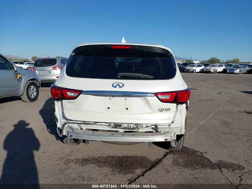 2017 Infiniti Qx60 VIN: 5N1DL0MN9HC509928 Lot: 40751243